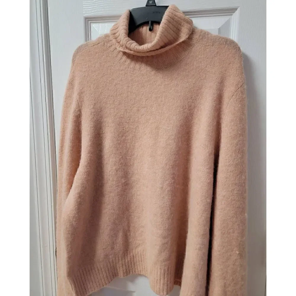 Frame Dusty Pink Alpaca Wool Sweater L